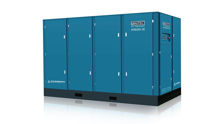 节能机型 KAITEC-KHE高风压系列电动固定螺杆空气